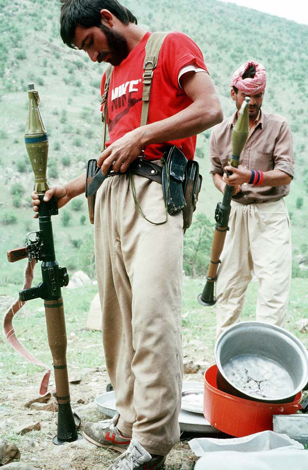 afghan warrior with RPG-7